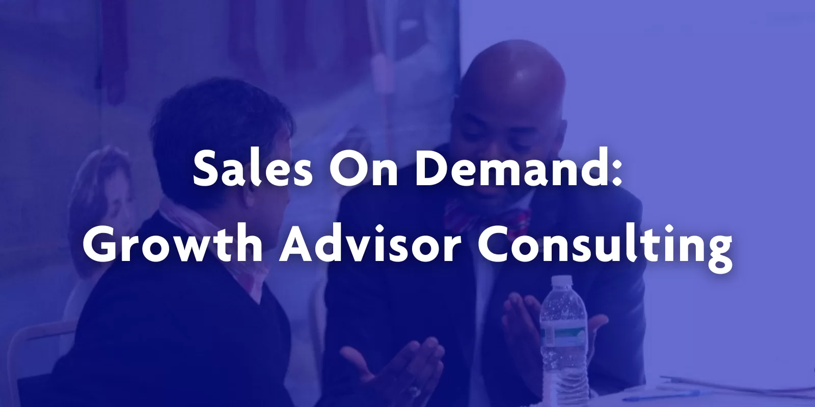 Sales On Demand: Growth Advisor Consulting and Sales Coaching